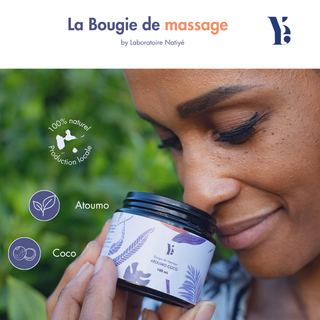 Bougie de massage Atoumo Coco