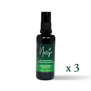 Eau aromatique de Citronnelle des Indes - Gamme essentielle