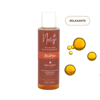 Huile de massage - Décontractante BioPim